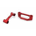 CNC Racing Passenger Rearset / Foot peg Blanking Plate Set / Racing Tie Down Hooks for Aprilia RS 660